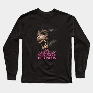 American Werewolf in London American Horror Long Sleeve T-Shirt